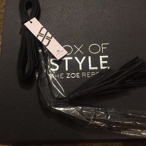 B-low the Belt - Box of Style - tassel wrap belt